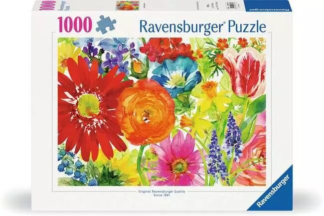 Ravensburger Puzzle 1000pc - Abundant Blooms