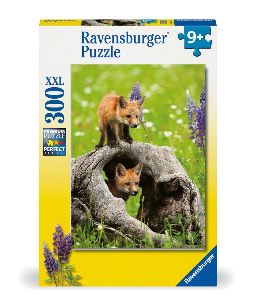 Ravensburger Puzzle 300pc - Curious Foxes