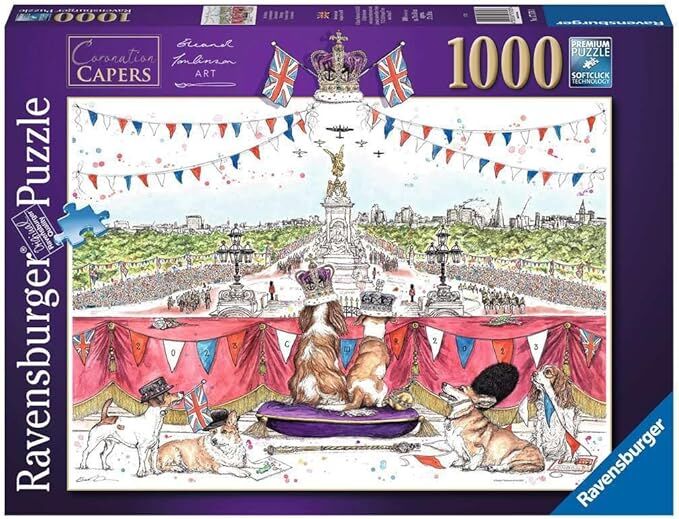 Ravensburger Puzzle 1000pc - Coronation Capers