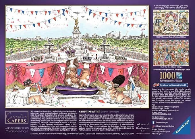 Ravensburger Puzzle 1000pc - Coronation Capers