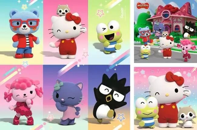 Ravensburger Puzzle 3x49pc - Hello Kitty