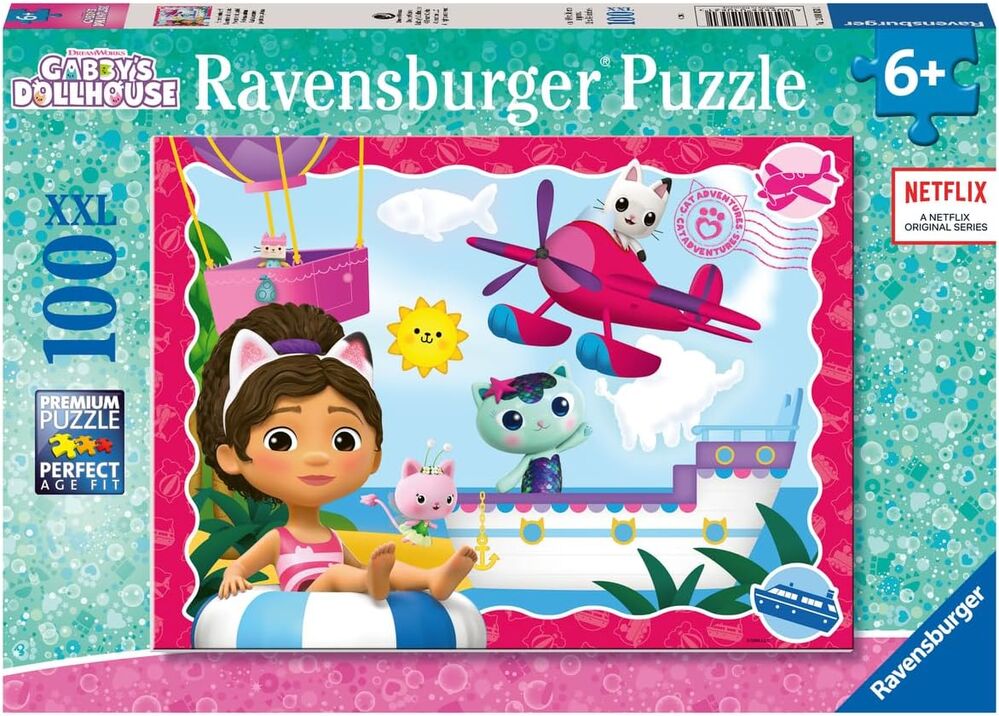 Ravensburger Puzzle 100pc XXL - Gabby's Dollhouse