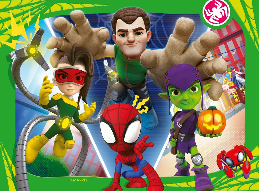 Ravensburger Puzzle 12, 16, 20, 24pc - Marvel Spidey & His Amazing Friends