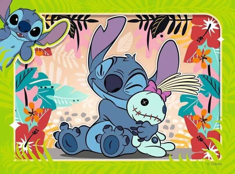 Ravensburger Puzzle 12, 16, 20, 24pc - Disney Stitch