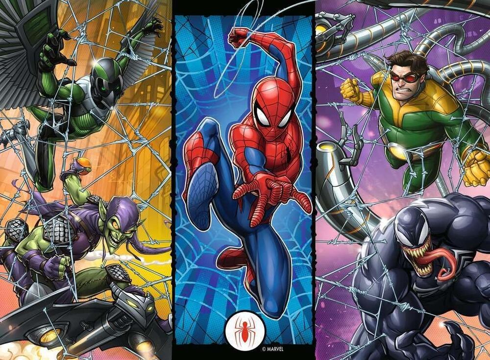 Ravensburger Puzzle 300pc XXL - Marvel Spider-Man Webbed Wonder