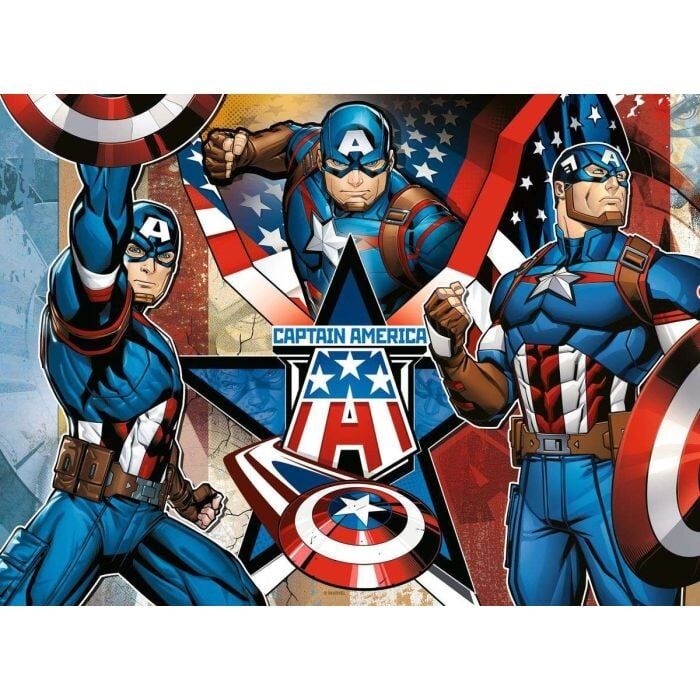 Ravensburger Puzzle 100pc XXL - Marvel The First Avenger