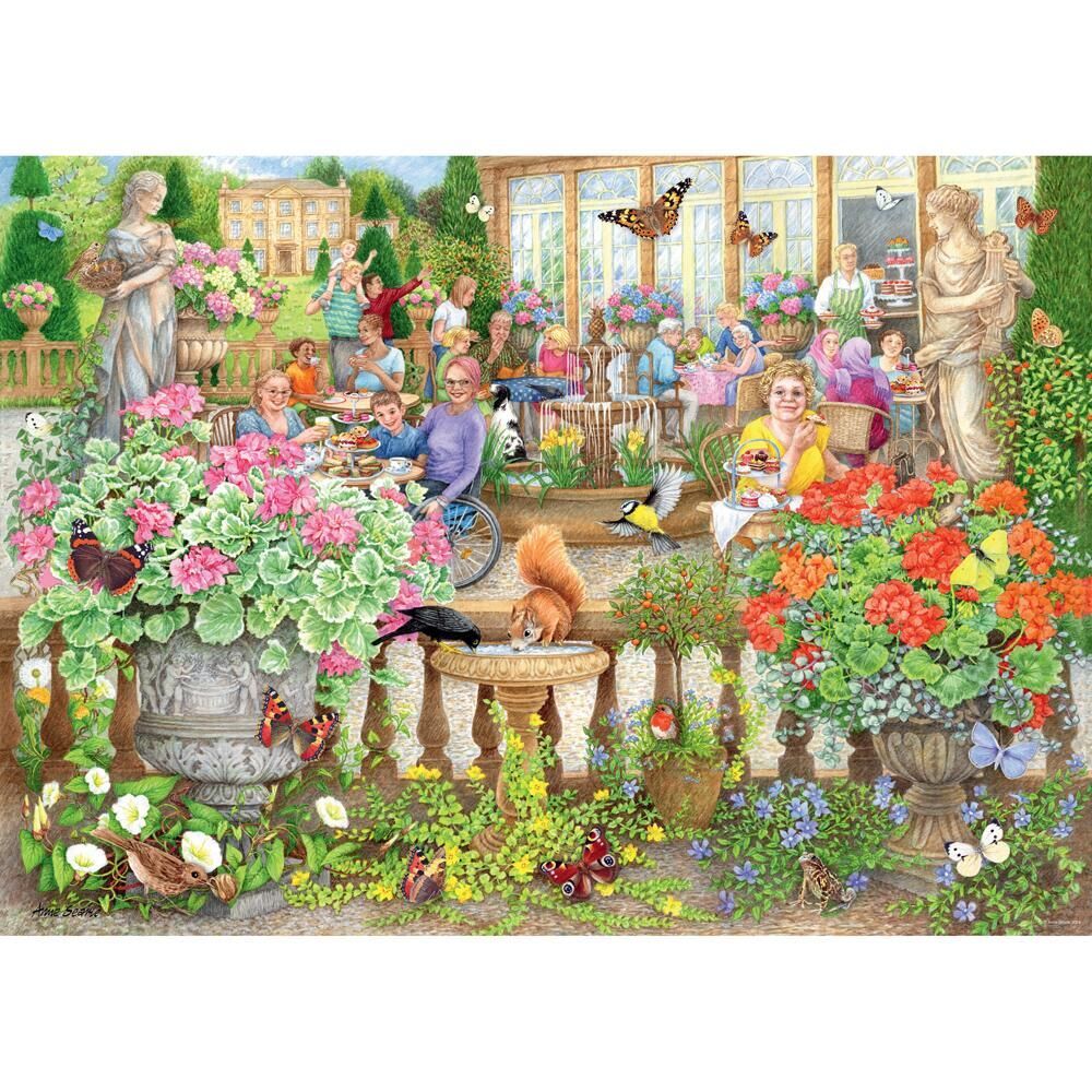 Ravensburger Puzzle 1000pc - Cozy Café The Orangery