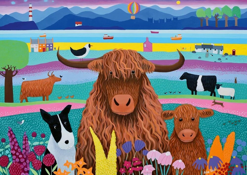 Ravensburger Puzzle 1000pc - Highland Life