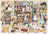 Ravensburger Puzzle 1000pc - Crazy Cats Mrs. Hardwick's Haberdashery