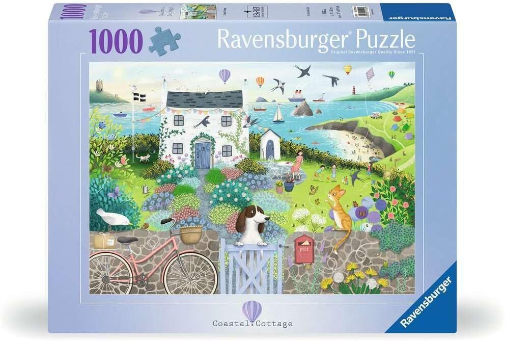 Ravensburger Puzzle 1000pc - Coastal Cottage