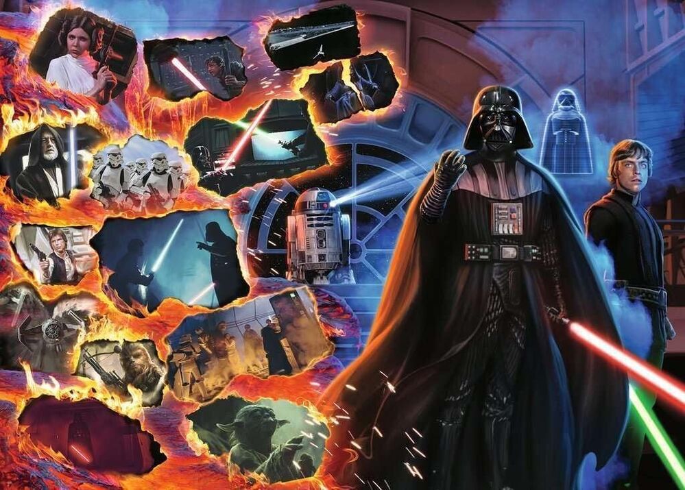 Ravensburger Puzzle 1000pc - Star Wars Villainous Darth Vader