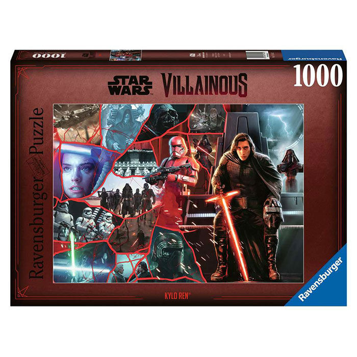 Ravensburger Puzzle 1000pc - Star Wars Villainous Kylo Ren