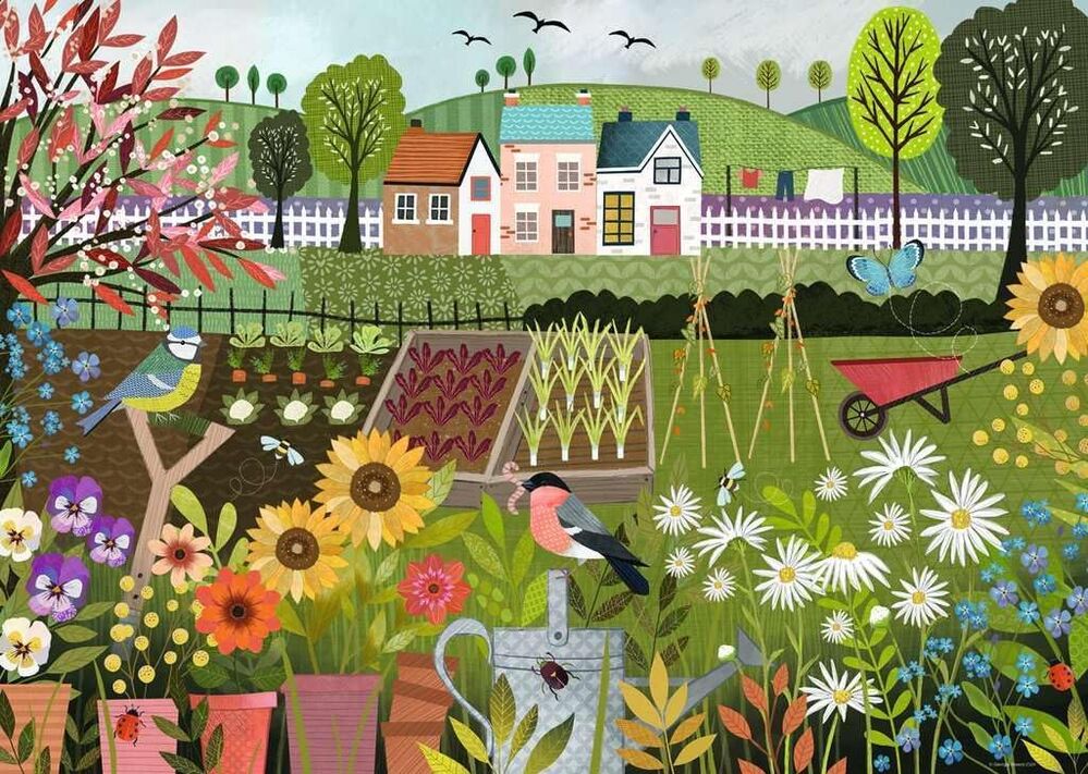 Ravensburger Puzzle 1000pc - Garden Allotment
