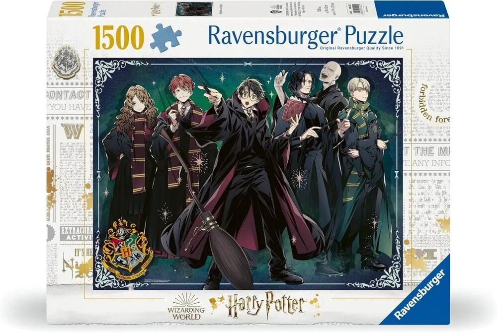 Ravensburger Puzzle 1500pc - Harry Potter Gryffindor vs. Slytherin