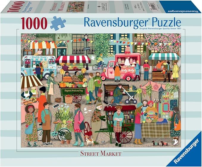 Ravensburger Puzzle 1000pc - Street Market