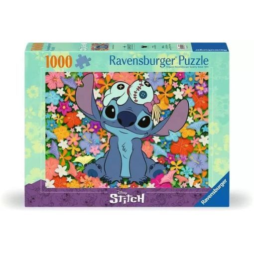 Ravensburger Puzzle 1000pc - Disney Stitch and Scrump