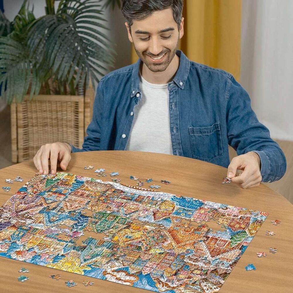 Ravensburger Puzzle 1000pc - Christmas Cookie Village