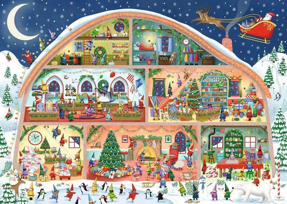 Ravensburger Puzzle 1000pc - Santa's Workshop