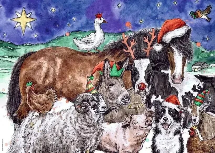 Ravensburger Puzzle 1000pc - Heard It's Nearly Christmas