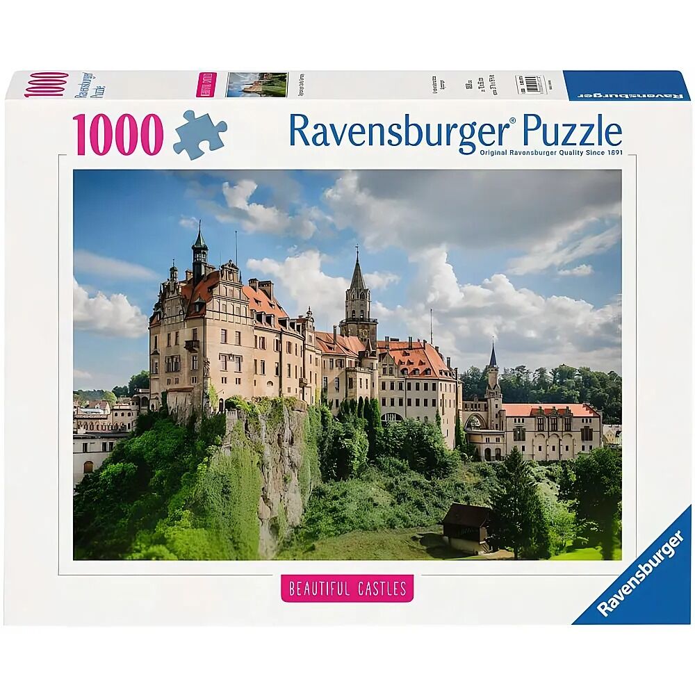 Ravensburger Puzzle 1000pc - Sigmaringen Castle, Germany