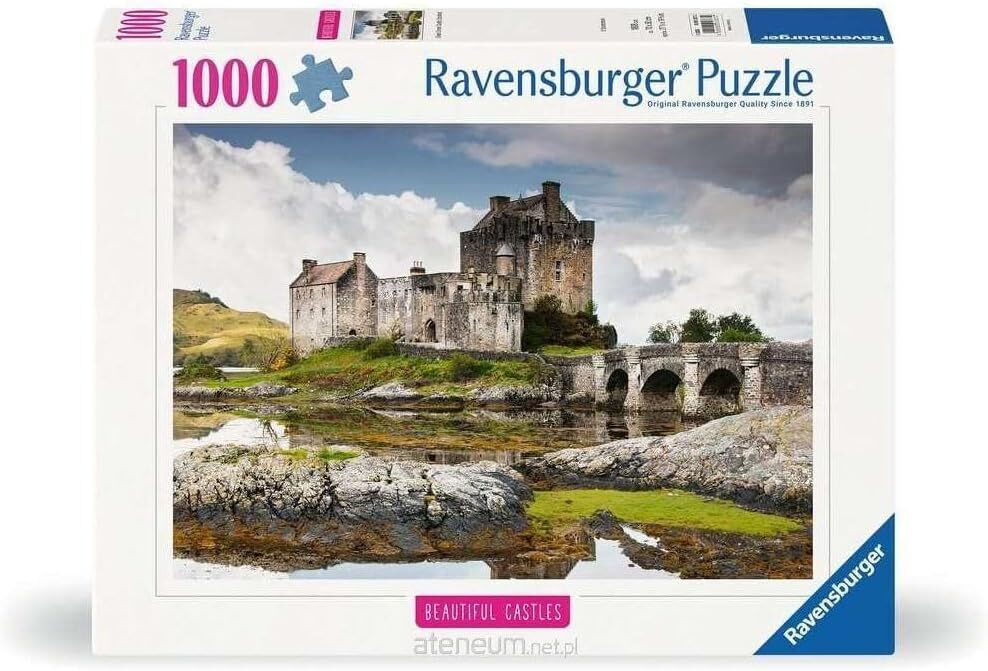 Ravensburger Puzzle 1000pc - Beautiful Castles Scotland