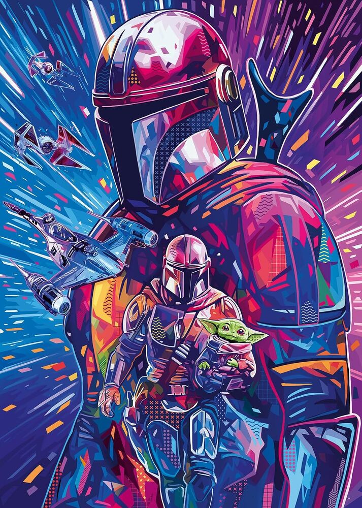 Ravensburger Puzzle 500pc Large Format - Star Wars Hyperspace Collection The Mandalorian