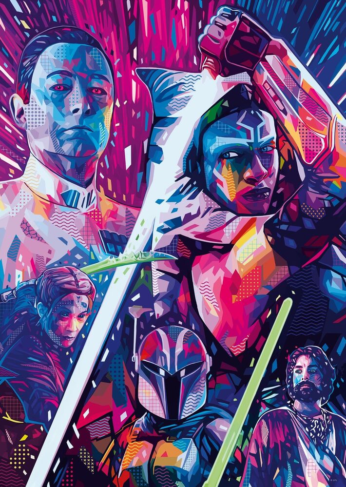 Ravensburger Puzzle 500pc Large Format - Star Wars Hyperspace Collection Ahsoka