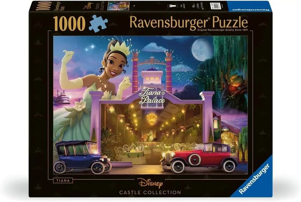 Ravensburger Puzzle 1000pc - Disney Castle Tiana