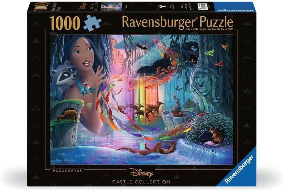 Ravensburger Puzzle 1000pc - Disney Castle Pocahontas