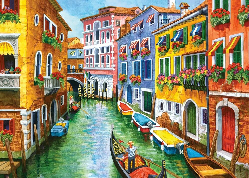 Ravensburger Puzzle 300pc Large Format - Gondola Ride