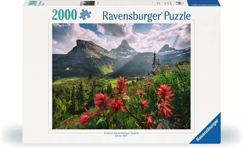 Ravensburger Puzzle 2000pc - Pristine Mountains