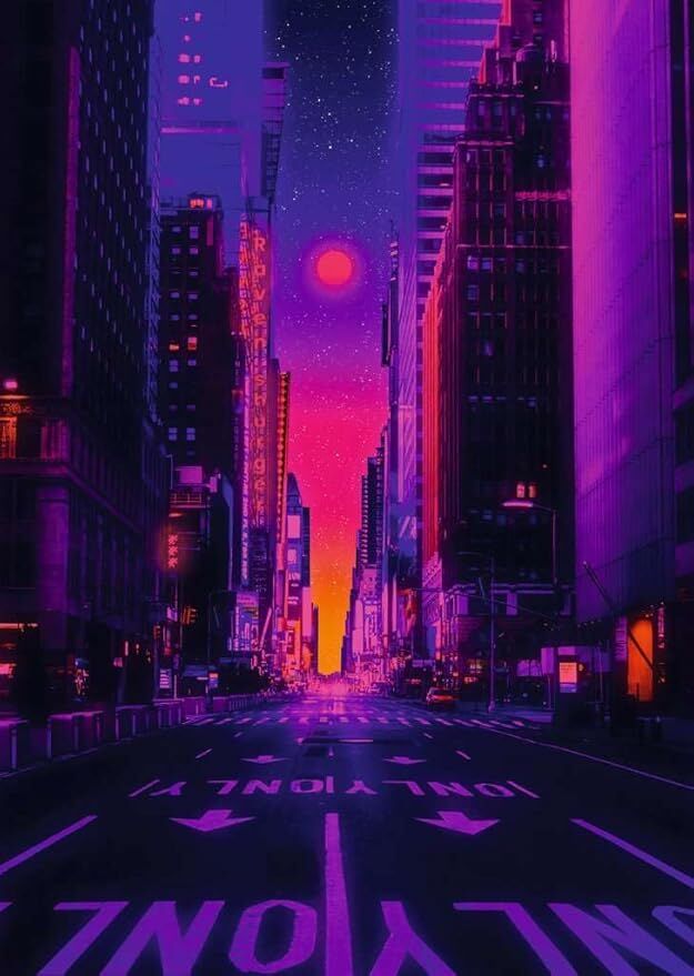 Ravensburger Puzzle 1000pc - New York in Neon