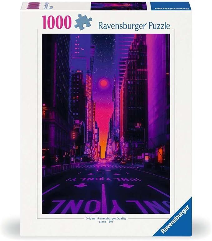 Ravensburger Puzzle 1000pc - New York in Neon