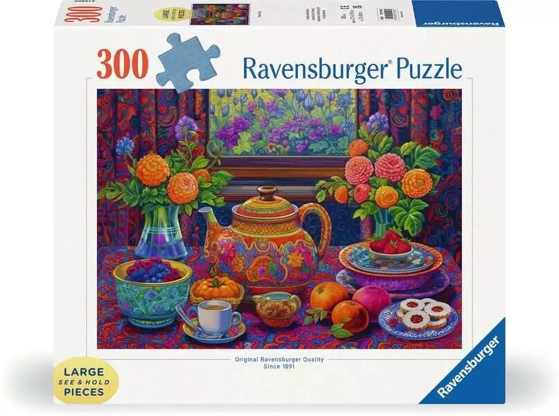 Ravensburger Puzzle 300pc Large Format - Time For Tea