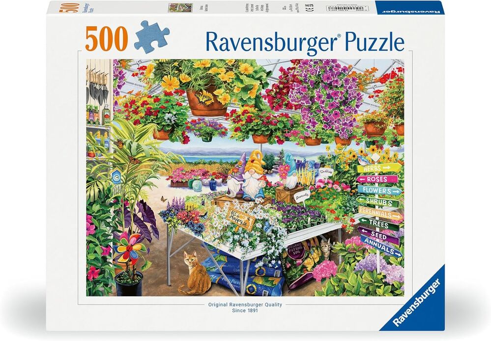 Ravensburger Puzzle 500pc - Glorious Garden Centre
