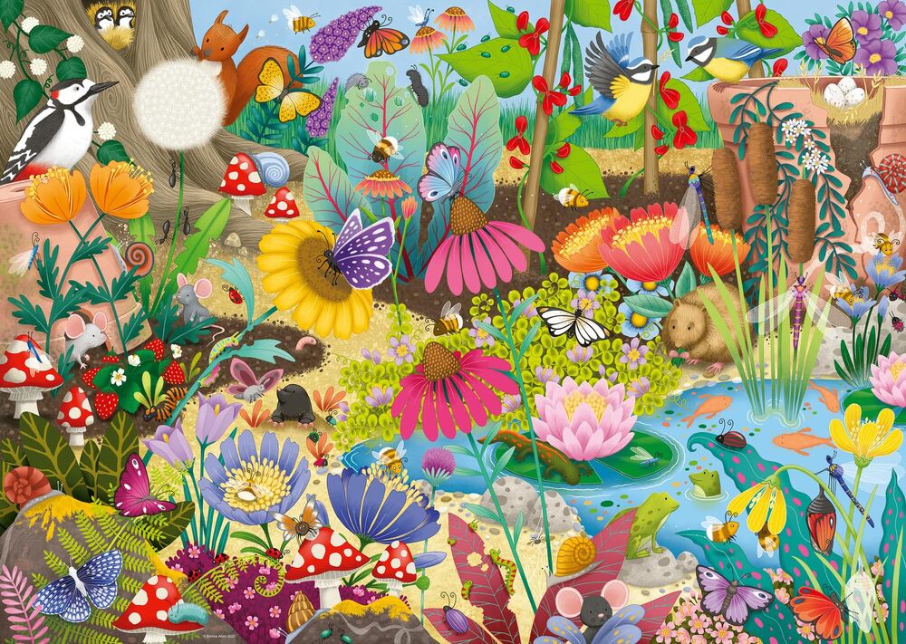 Ravensburger Puzzle 1000pc - Little Garden World
