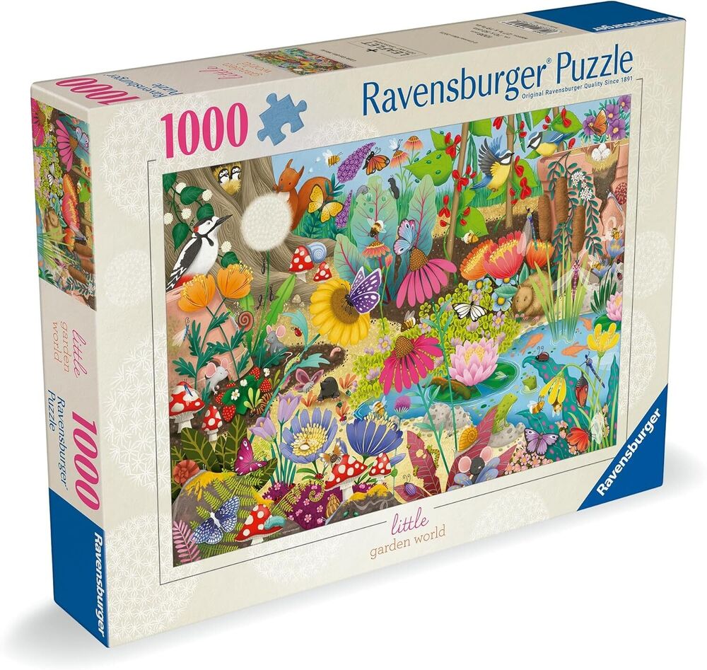 Ravensburger Puzzle 1000pc - Little Garden World