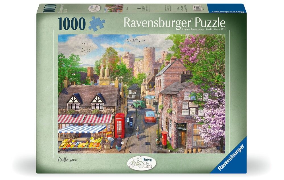 Ravensburger Puzzle 1000pc - Down The Lane Castle Lane