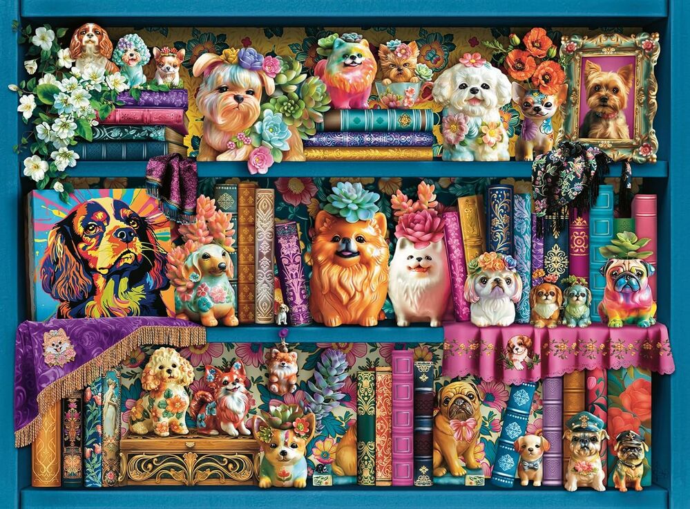 Ravensburger Puzzle 500pc - Precious Porcelain Pups