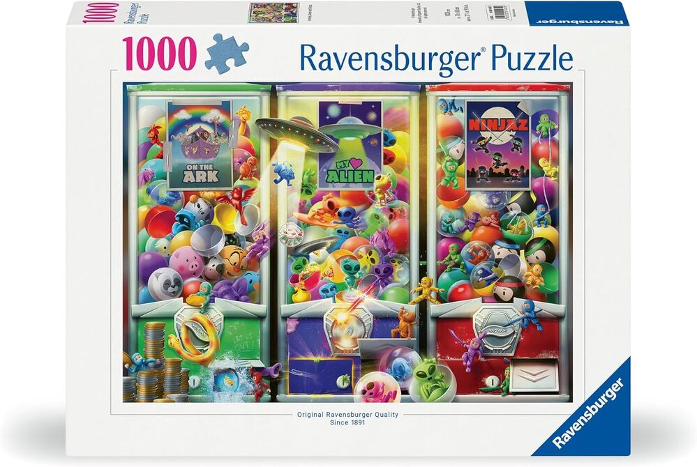 Ravensburger Puzzle 1000pc - Animals, Aliens and Ninjas