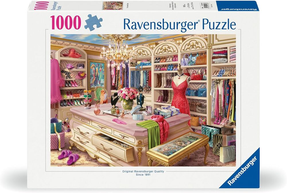 Ravensburger Puzzle 1000pc - The Coveted Closet
