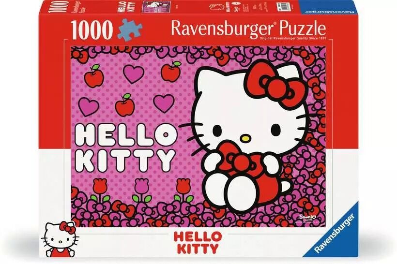 Ravensburger Puzzle 1000pc - Hello Kitty