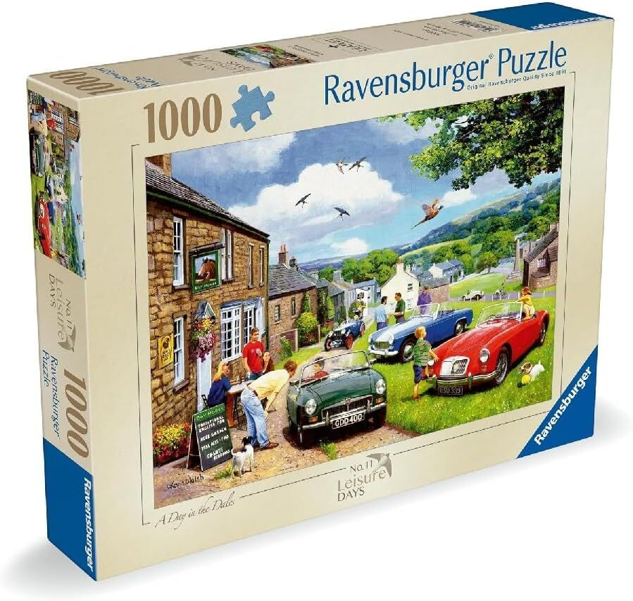 Ravensburger Puzzle 1000pc - Leisure Days No. 11: Day in the Dales