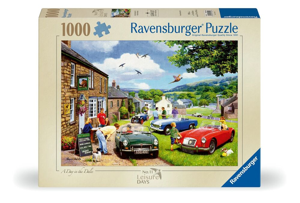 Ravensburger Puzzle 1000pc - Leisure Days No. 11: Day in the Dales