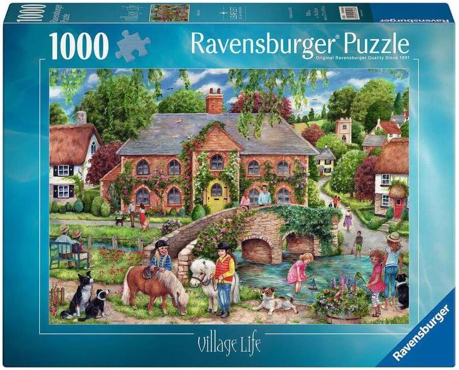 Ravensburger Puzzle 1000pc - Village Life