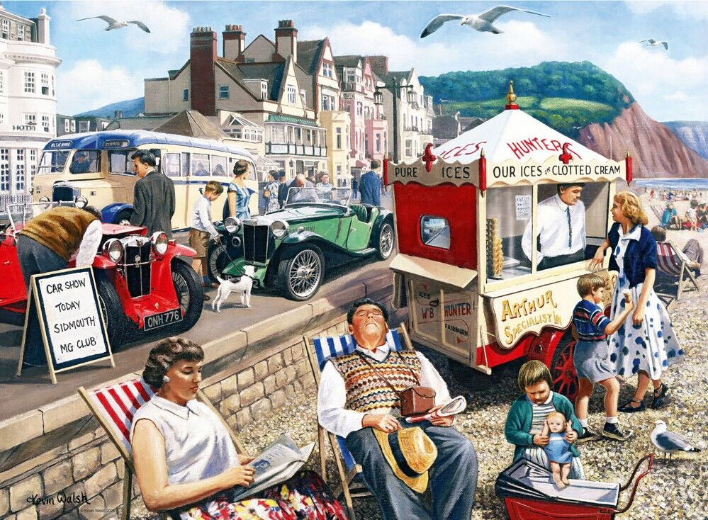 Ravensburger Puzzle 4x500pc - Happy Days No.8 Holidays