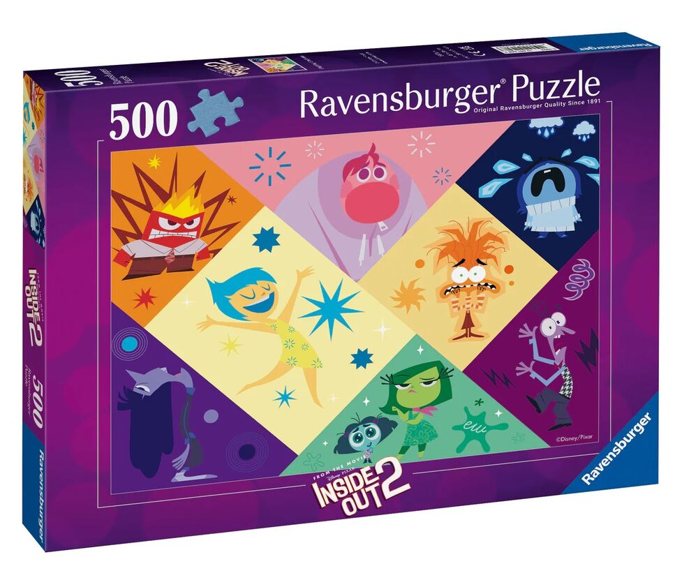 Ravensburger Puzzle 2x500pc - Disney Inside Out 2