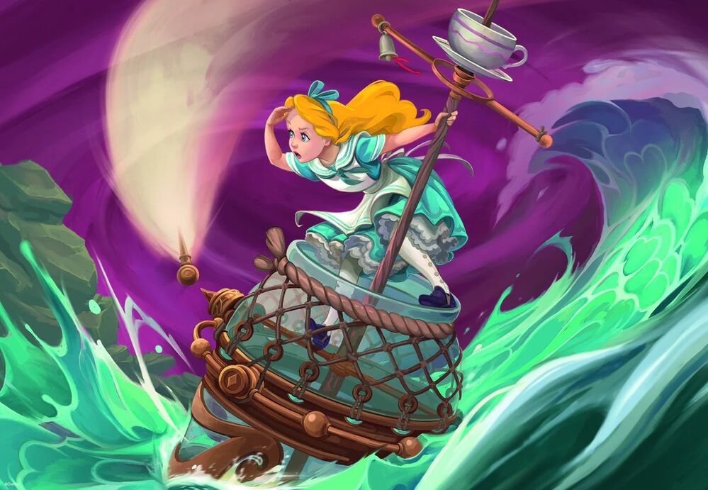 Ravensburger Puzzle 300pc - Lorcana Alice Savvy Sailor
