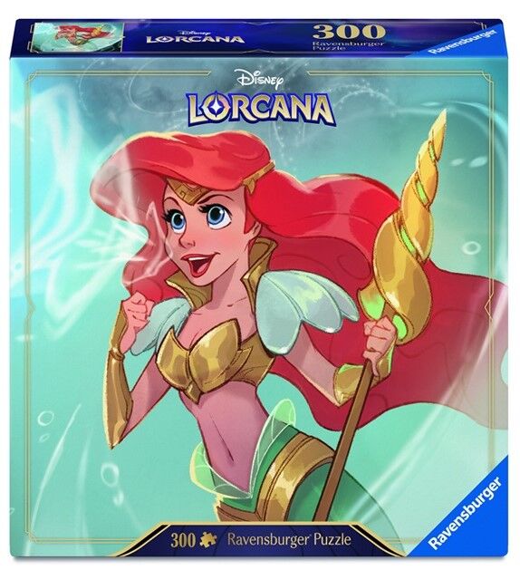 Ravensburger Puzzle 300pc - Lorcana Ariel Sonic Warrior