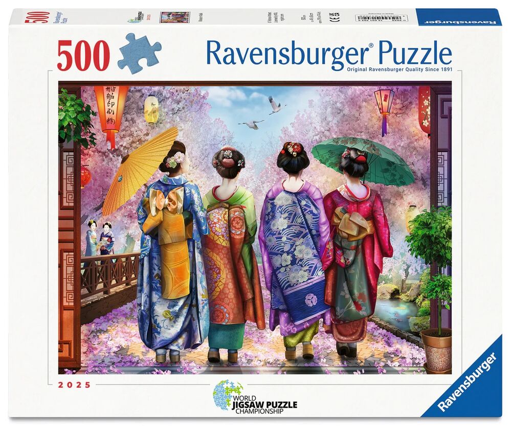 Ravensburger Puzzle 500pc - World Championship 2025 Blossom Walk
